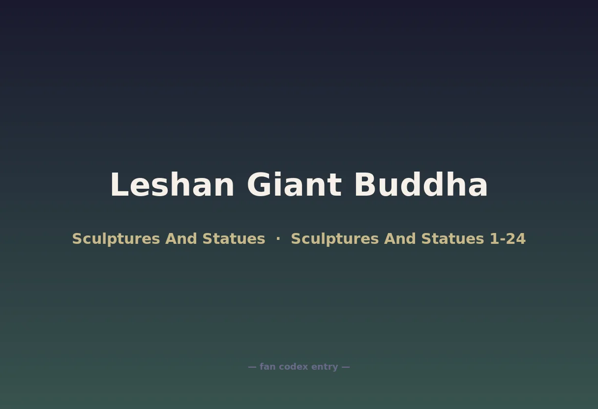 Leshan Giant Buddha