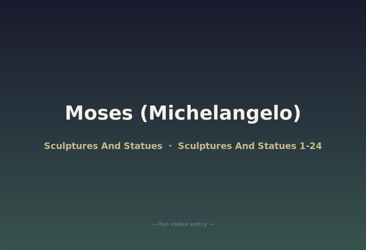 Moses (Michelangelo)