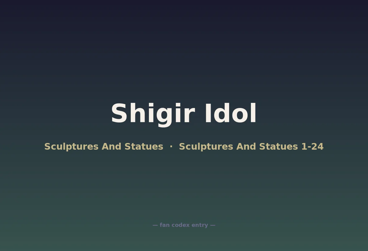 Shigir Idol